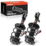 A-Premium Front Pair (2) Complete Strut & Coil