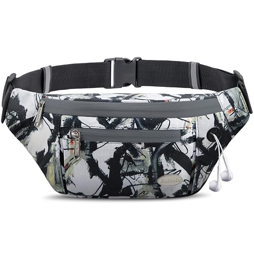 Lululemon Belt Bag Entchin Crossbody Fanny Pack - Waterproof Nylon Belt Bag  With 4 Zipper Pockets, Adjustable Strap Best Travel Fanny Pack Reddit
