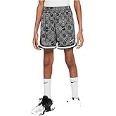 Nike DNA Big Kids' Dri-FIT 5" Basketball Shorts (Black/White, HF9009-010) Size X-Large