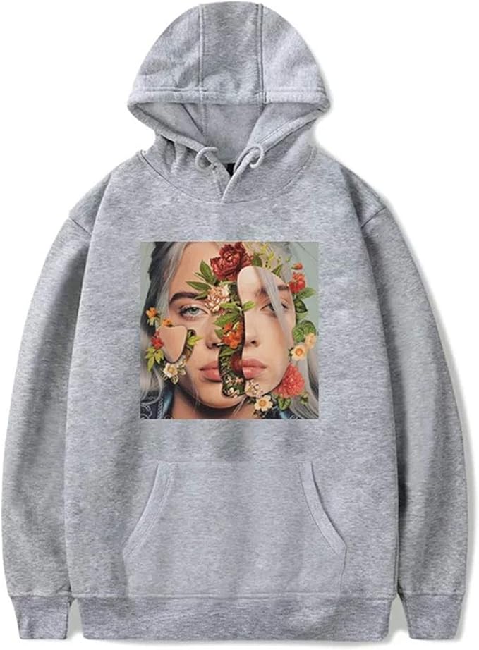 Billie Eilish Vinilo Sudadera Con Capucha De Billie Eilish