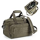 VEAGIA Pistol range bag Gun bag Pistol case Gun case Magazine Lockable double-layer explosion proof zipper Pistol Soft Carrying Bags