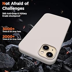 COFFKER for iPhone 13 Phone Case with [2X Screen