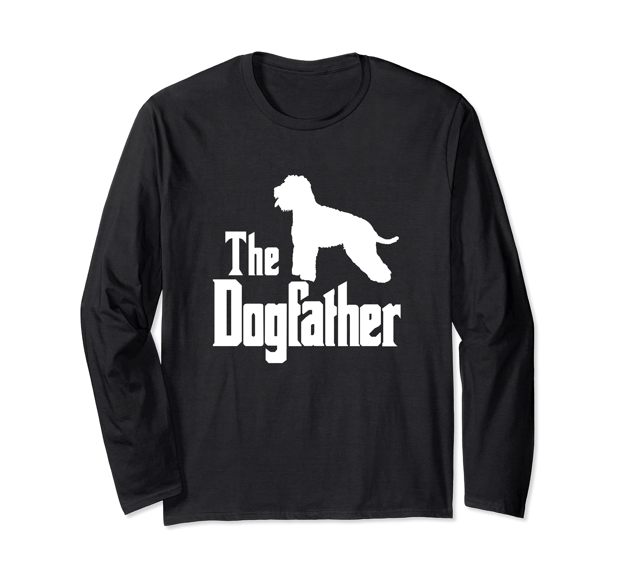 The Dogfather - funny dog gift, funny Lagotto Romagnolo Long Sleeve T-Shirt