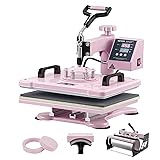 VEVOR Heat Press Machine 5 in 1 Combo with 30 OZ