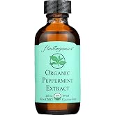 Flavorganics Organic Peppermint Extract, Gluten Free, Non GMO, 2 Fluid Ounce (Pack Of 1)
