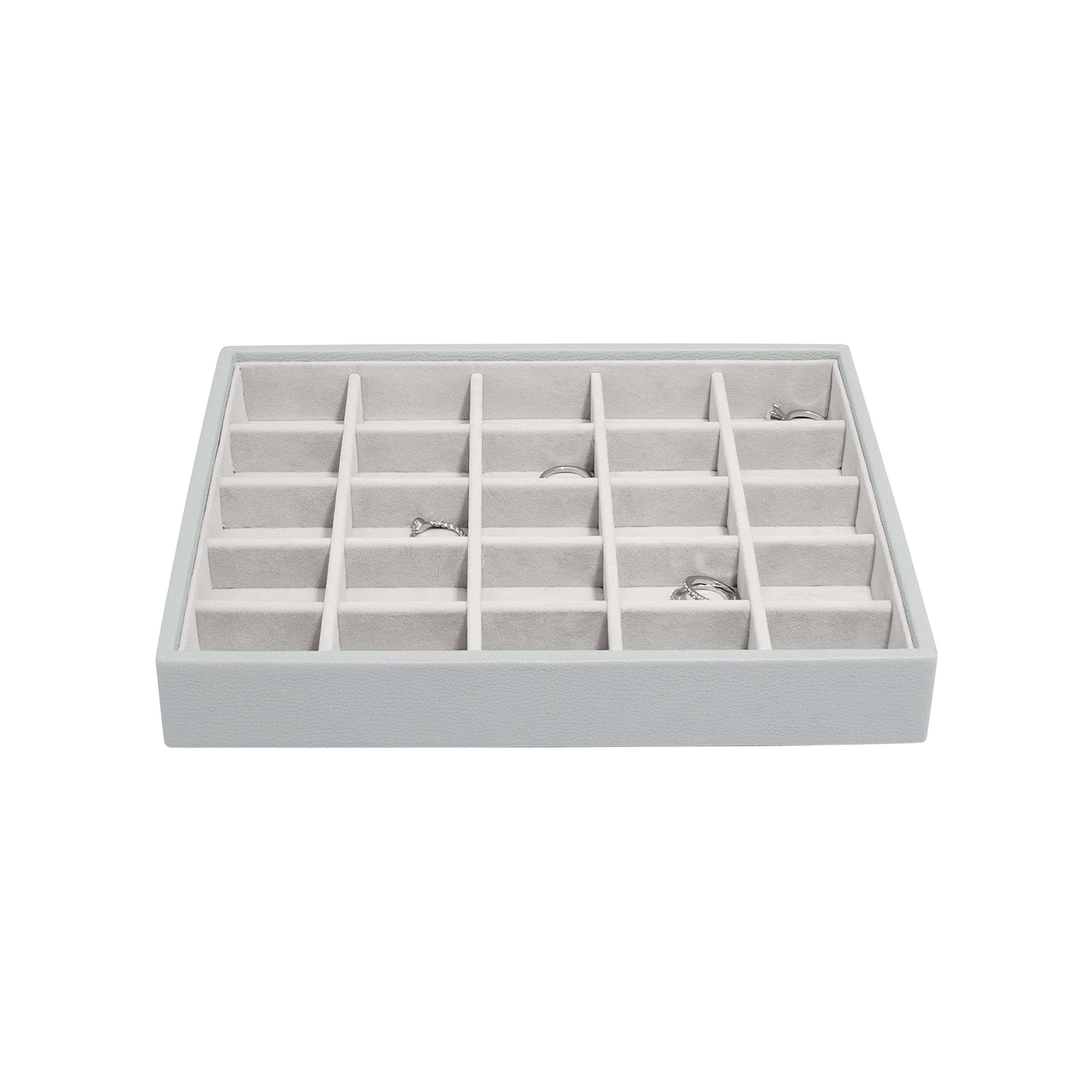 Stackers Pebble Grey Classic Medium Jewellery Box Trinkets Layer