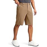 G Gradual Casual Shorts for Men 11" Lightweight Men's Golf Shorts Stretch with 3 Pockets Quick Dry Summer Breathable Shorts