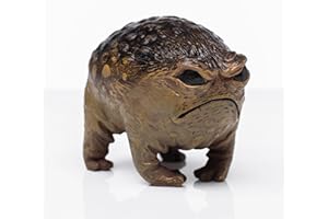 MOLMH Grumpy Frog Toad Statue Ugly Angry Outdoor Garden Yard Frog Decor Statue Fun Novelty Home Office Frog Decor Sculpture U