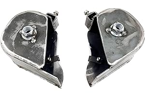 YANGCAN 2-Pack Welded-On Upper Trailing Arm Mount Repair Kit Compatible with Chevy Chevrolet Trailblazer GMC Envoy