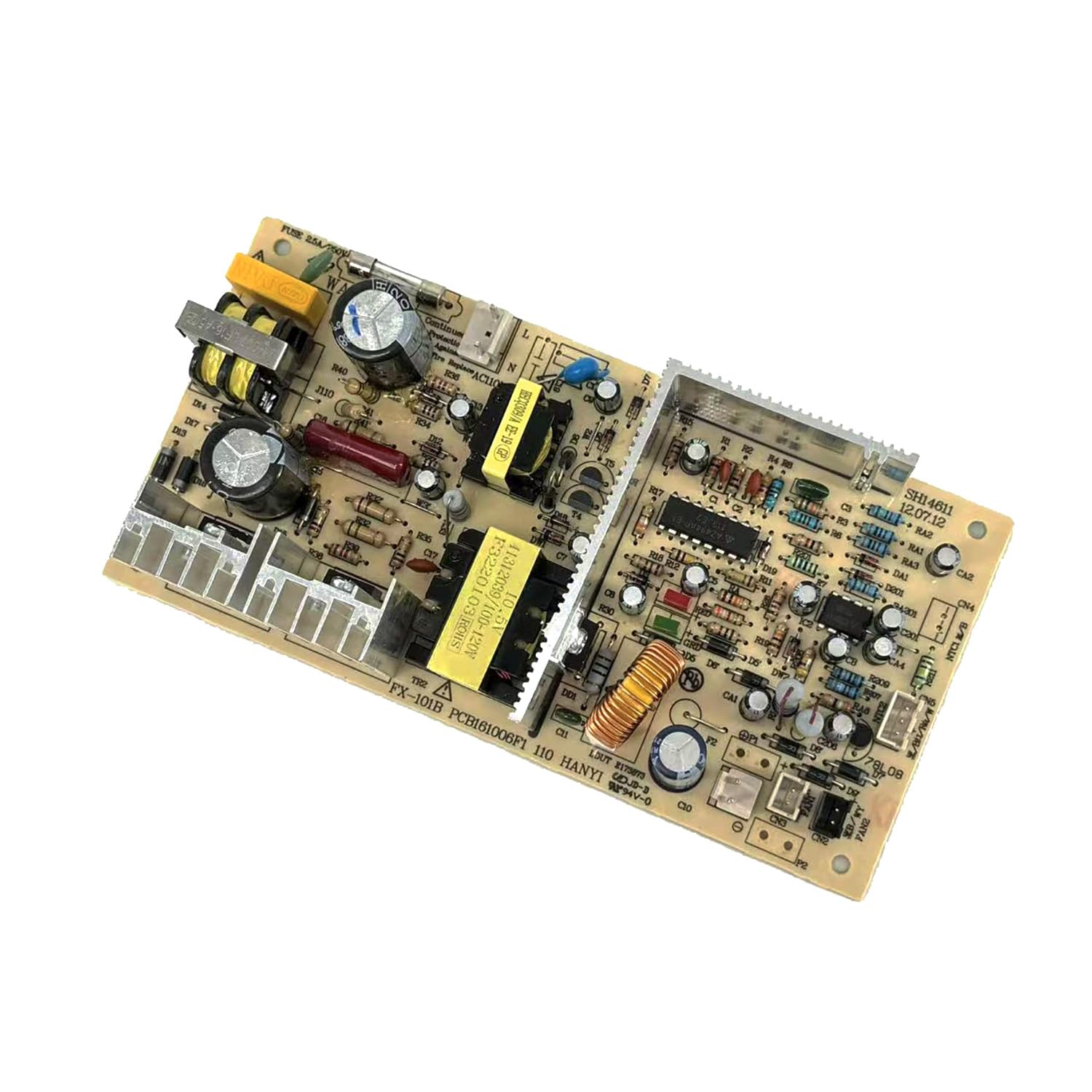 Photo 1 of 110V Refrigerator Wine Cooler Control Board Power Circuit Board Accessories, FX-101B 10.5V PCB161006F1 Motherboard Replacement Parts 1pcs