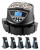 VEVOR Upgraded Coin Counter & Sorter, Coin Sorter