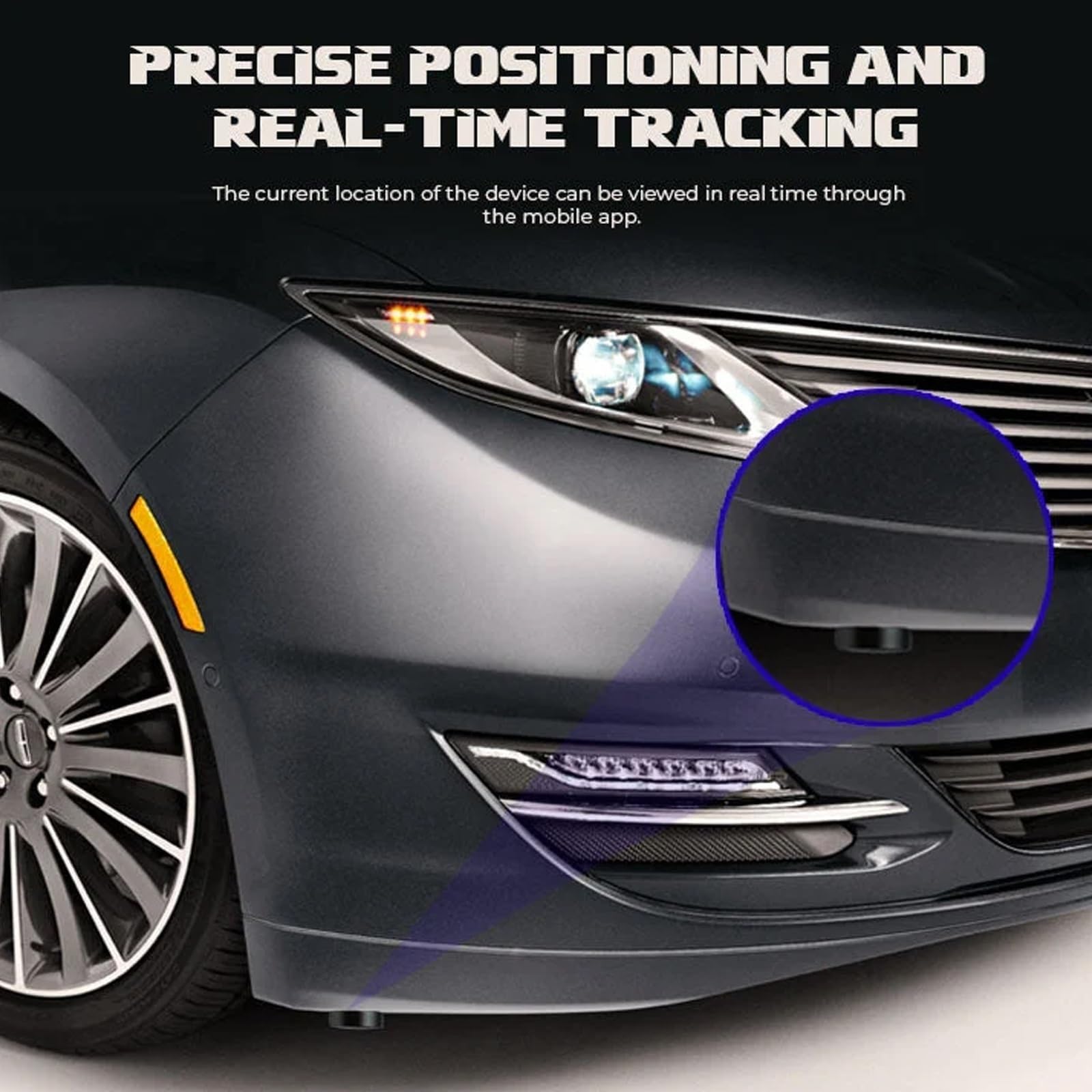 Promax Easyfind Mini Magnetic GPS Tracker, Strong Vehicle Tracking Anti-Lost Device for Car Hidden (5PCS)