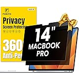 F FORITO 2-Pack 360° Laptop Privacy Screen