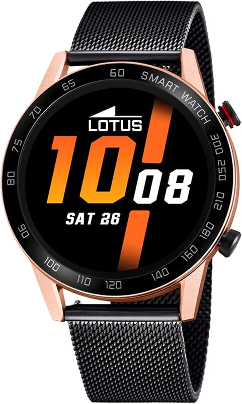 Uhr Smart Herren - Smartwatch Edelstahl 316l Schwarz