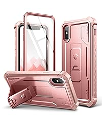 Dexnor for iPhone Xs max Case, [Built in Screen
