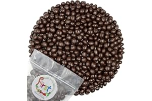 FIRSTCHOICECANDY Chocolate Covered Roasted Espresso Coffee Beans (2 Pound, Dark Chocolate)
