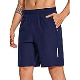 E-LIINJOYE Men's Workout Gym Shorts 7 Inch Lightweight Athletic Shorts Quick Dry Running Shorts with Pockets