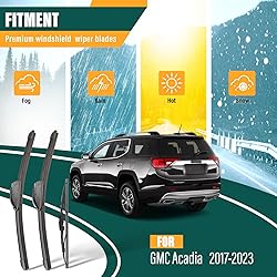 KVQ Windshield Wiper Blades Replacement for GMC