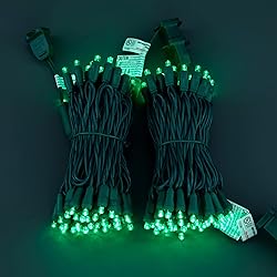 YULETIME Green One-Piece 5MM LED Christmas