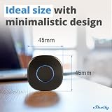 Shelly Button1 Black Wi-Fi Scene Control Home Automation Rechargeable Battery view 2