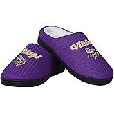 foco Women's NFL Sherpa Lined Memory Foam Slippers