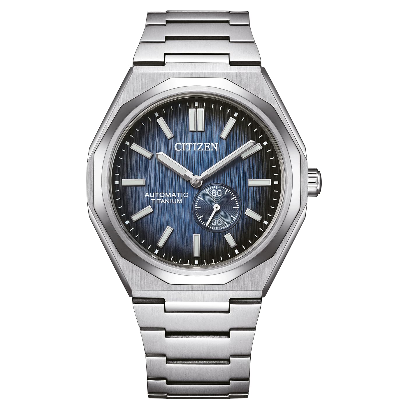 Citizen Herren Analog Automatik Armbanduhr Super Titanium Zenshin 60