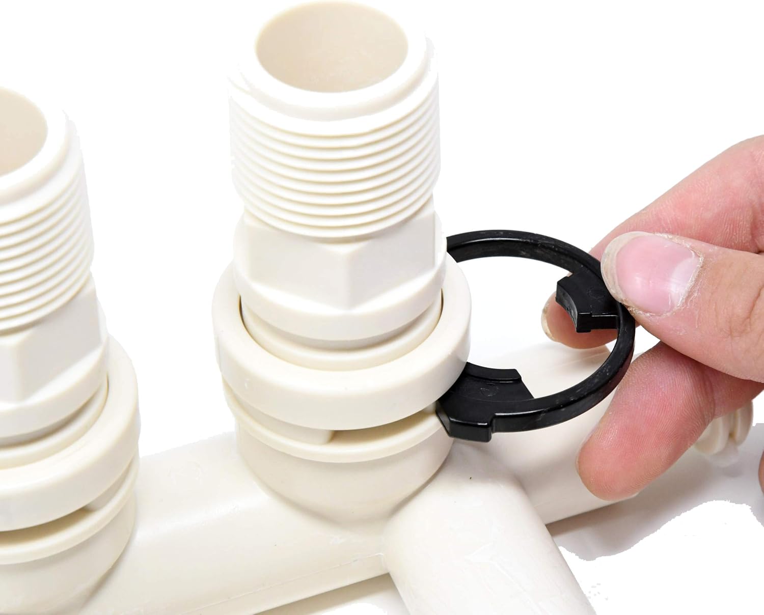 Water Softener O-Ring Seal Kit, 4 pcs (7337571, 7170288, STD302213, WS03X10025) w/Clip 1 pcs (7337563, WS60X10004, 1205500, 7116713, 1205500, 7116713) Compatible with Kenmore, GE, EcoPure, Sears - - 
