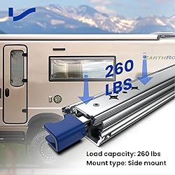 LONTAN 1 Pair Heavy Duty Drawer Slides 14 inch Full