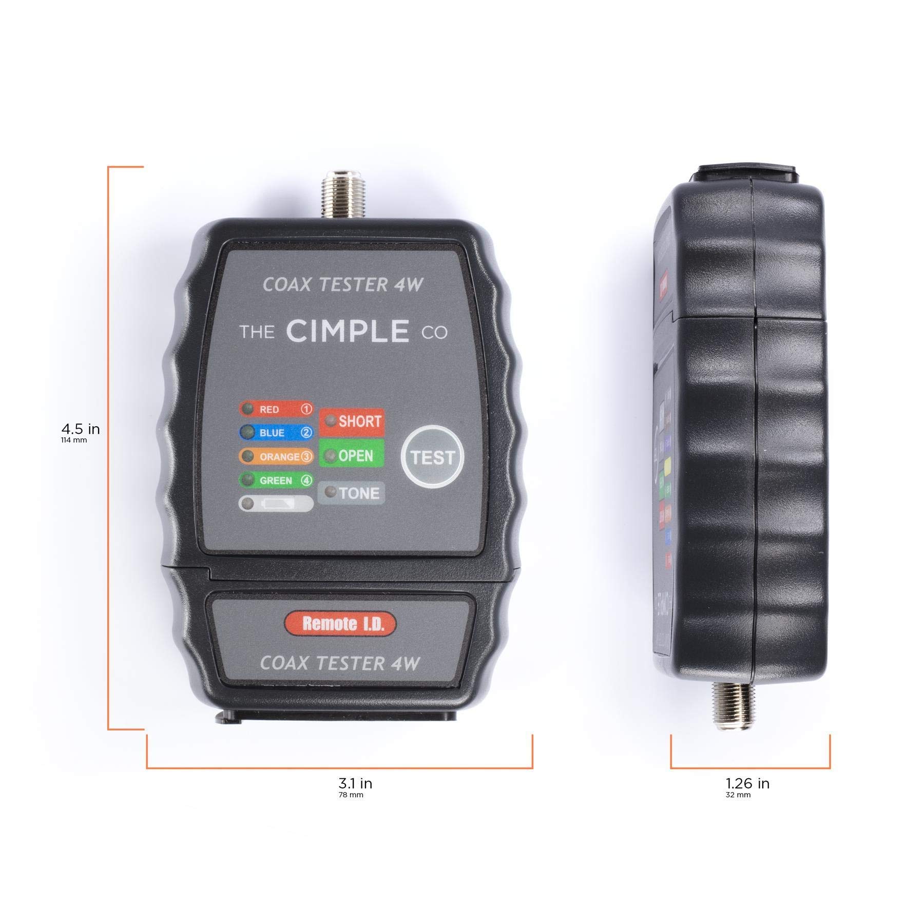 Mua THE CIMPLE CO 4-Port Coax Cable Tester, Tracer, Toner, & Mapper ...