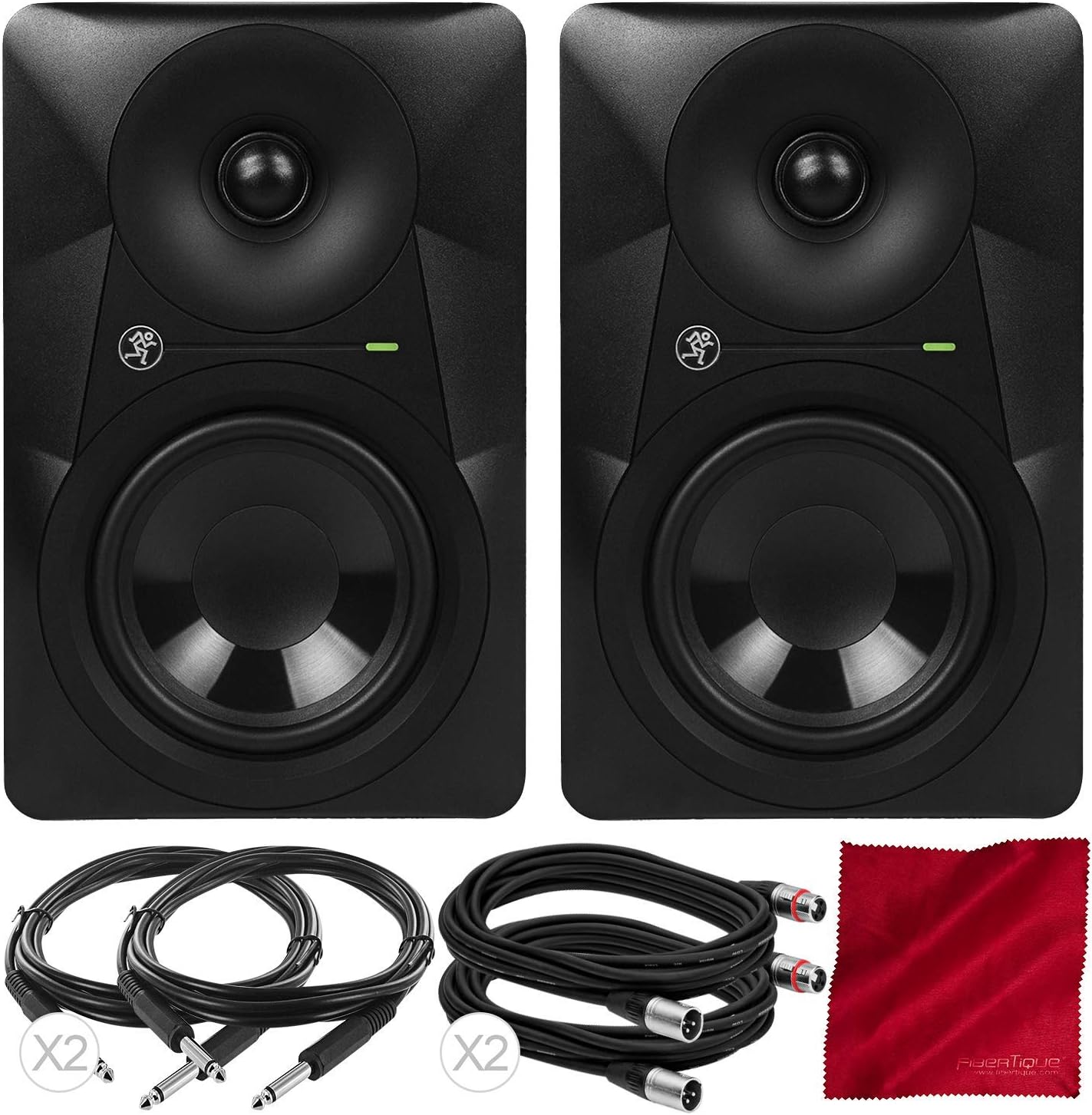 mackie mr824 8 powered studio monitor