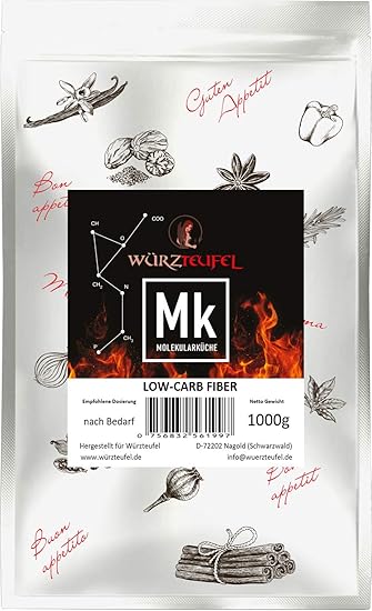 Pflanzenfaser, Low Carb Fiber, natürlicher Ballaststoff aus der Faserreichen Pflanzen. Beutel 1000g. (1 KG)
