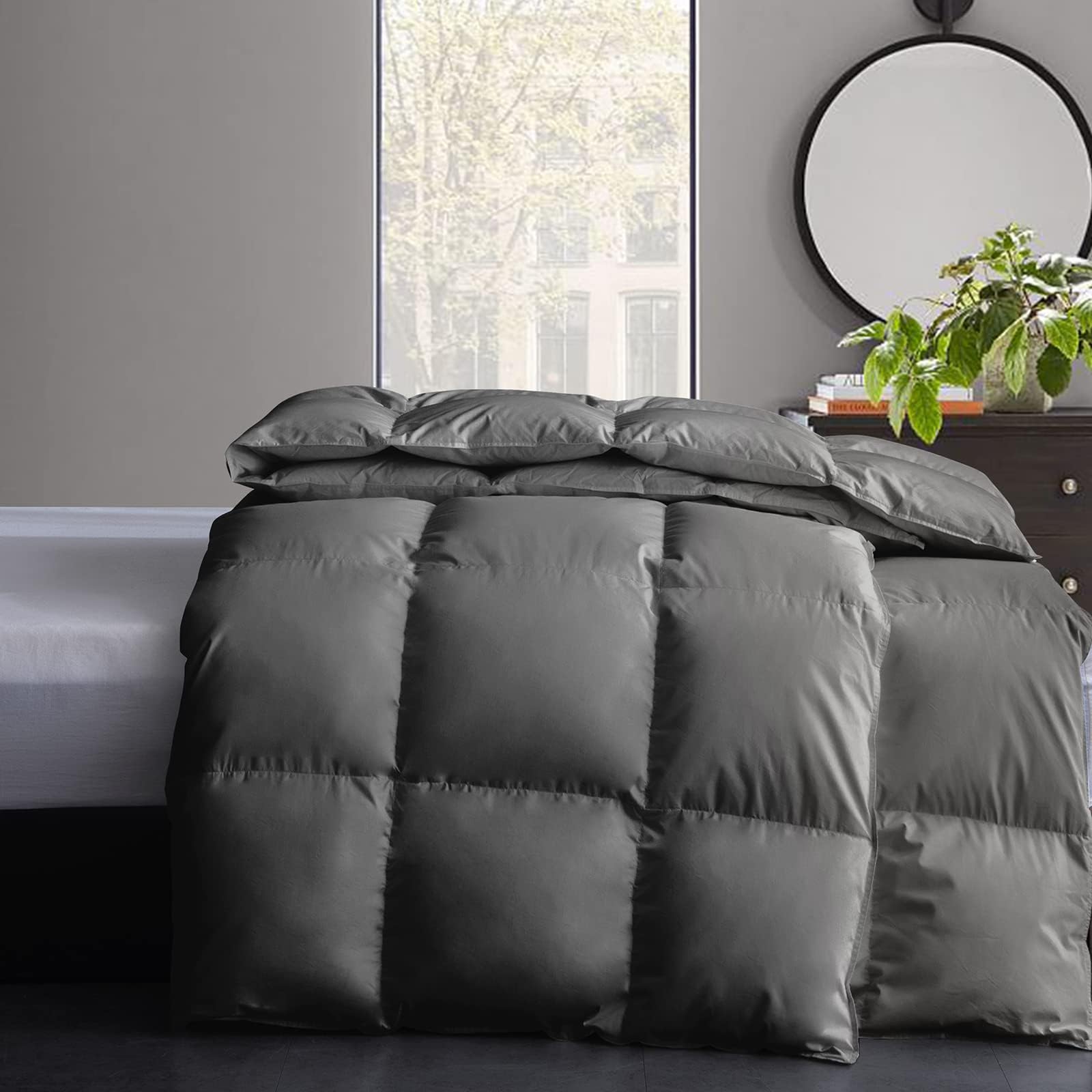 Cosybay Feather Comforter Filled with Feather & Down Queen Size All
