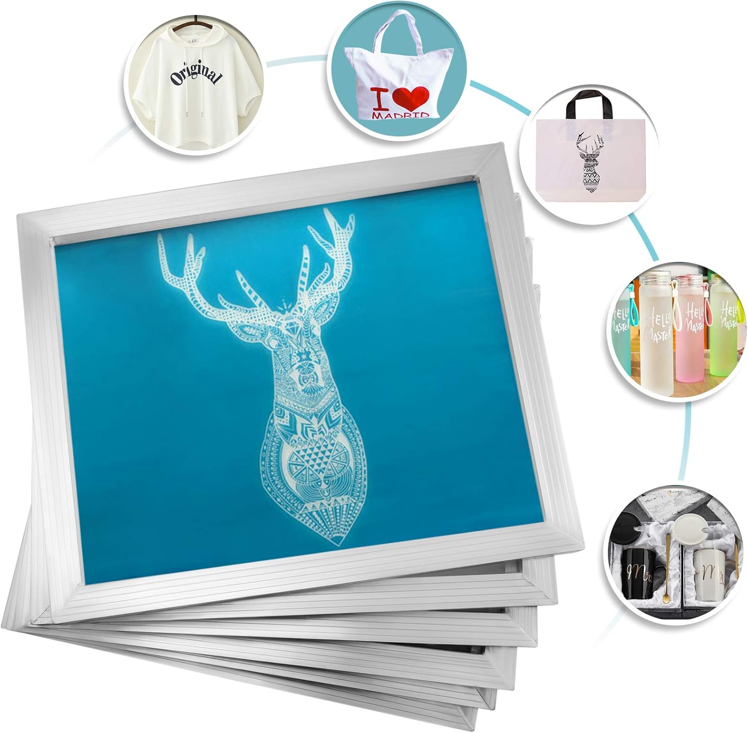 Kit Serigrafia Fai Da Te Cornici Per Serigrafia A3 In Alluminio