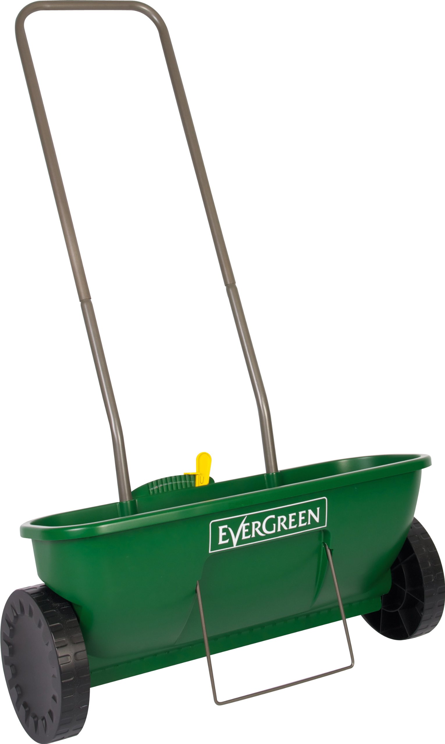 Outdoor Spreader EverGreen Easy Drop Feed Plus Garden Lawn Seed