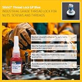 Everbuild Stick2 Thread Lock GP Blue 10g Gap Filling Non-Drip Self-Curing view 3