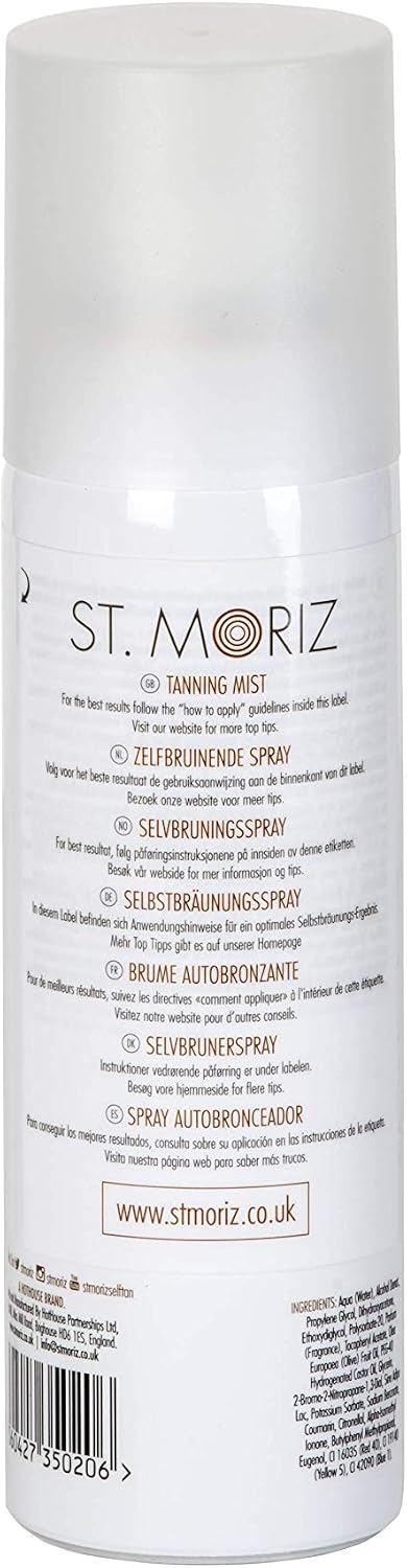 St Moriz Original Instant Tanning Mousse Fast Drying Vegan Fake Tan, Medium, 150 ml, Bronze, 150 ml (Pack of 1) - Image 3