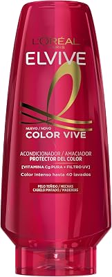 L'oreal paris elvive color vive condicionador protetor, cabelos tingidos ou com mechas, cuida e desembaraça - 300 ml