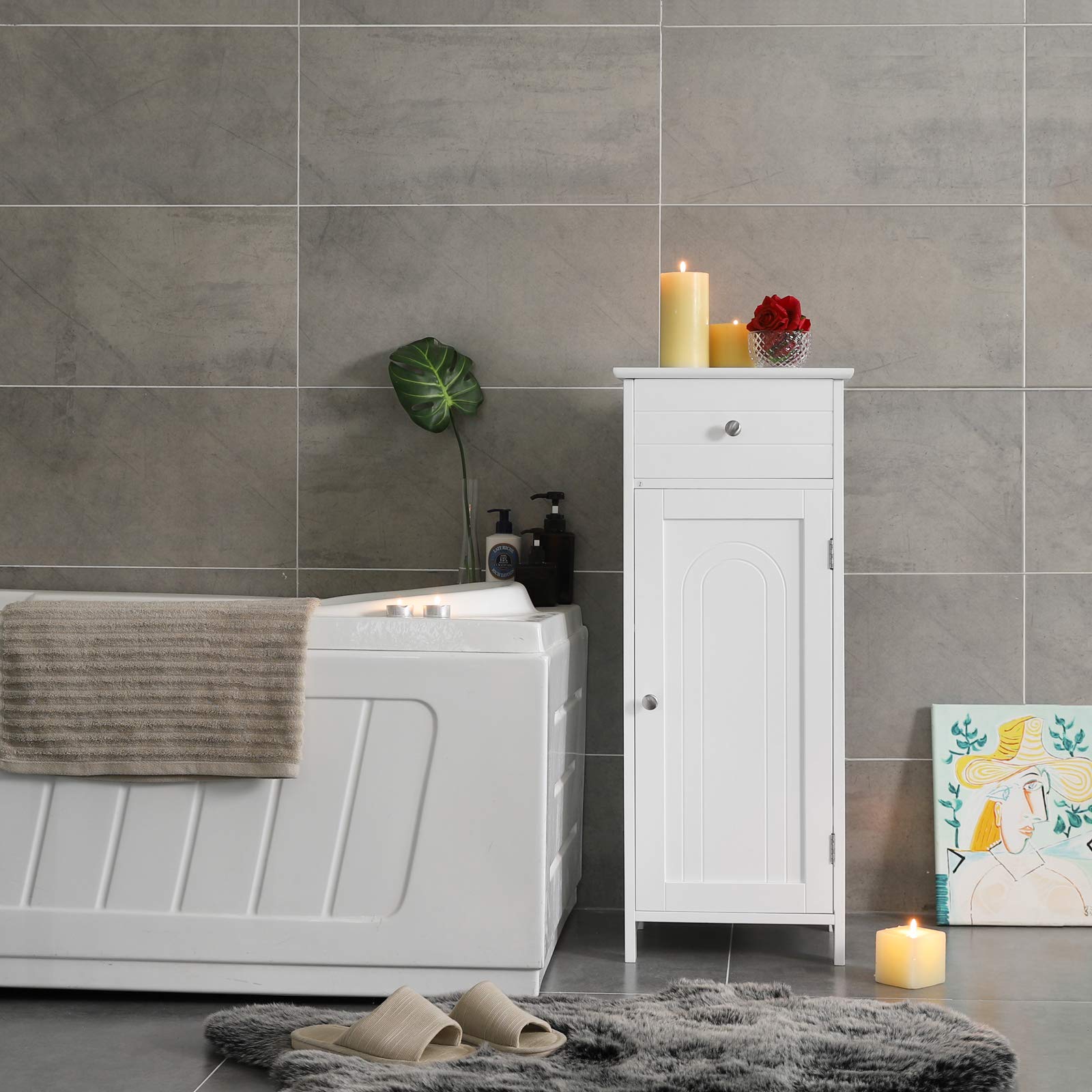 Bathroom Floor Cabinet