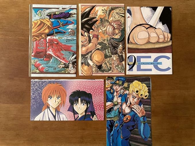 Amazon Co Jp 少年ジャンプ ポスター カレンダー 1999 ドラゴンボール Gt るろうに剣心 ジョジョ ワンピース 付録 ホビー 通販