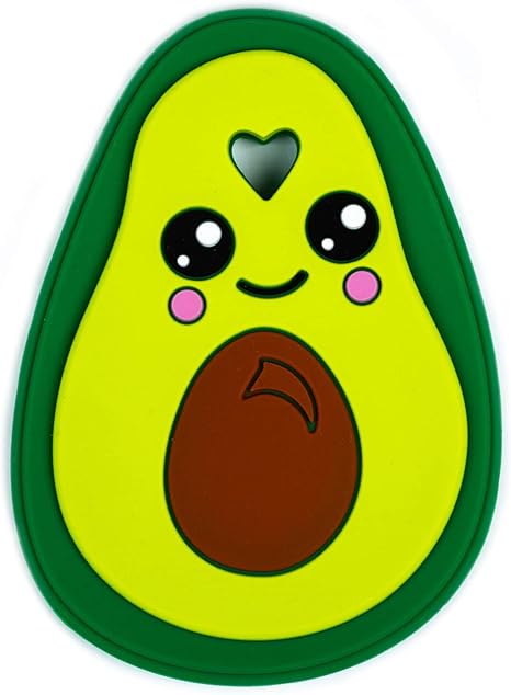avocado teething toy