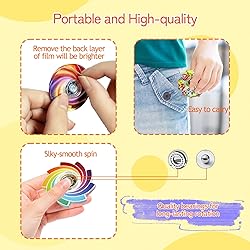 40 Pack Fidget Spinner Toys,Party Favors Supplies