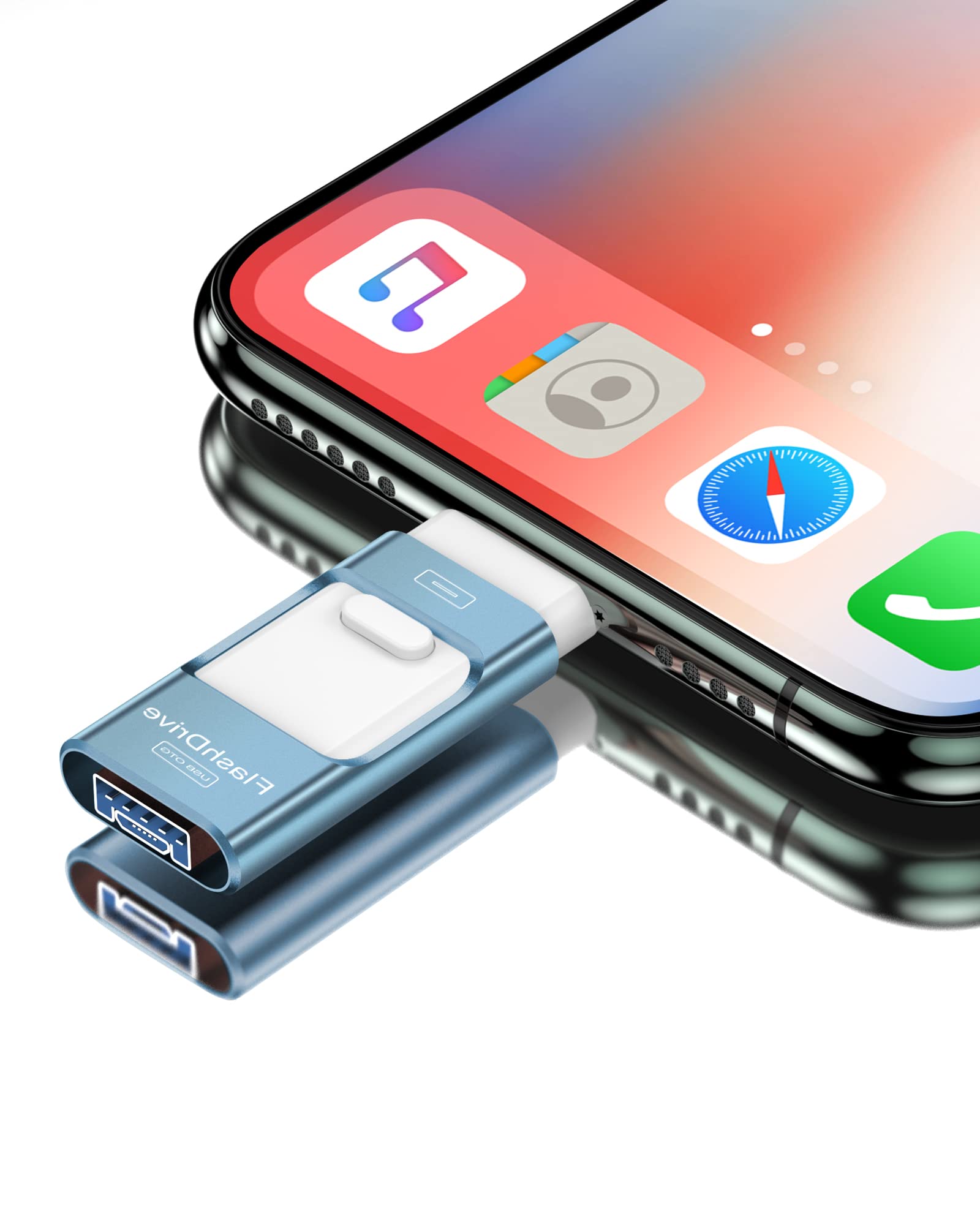 Photo 1 of 128GB Thumb Drive for Phone/Pad/Android/PC/Laptop