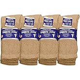 Falari Physicians Approved Diabetic Socks For Men Women Non-Binding Loose Top Wide Crew Length