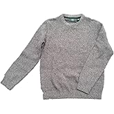 Bass G.H Men's Crew Neck Sweater (Large, Magnet Heather)
