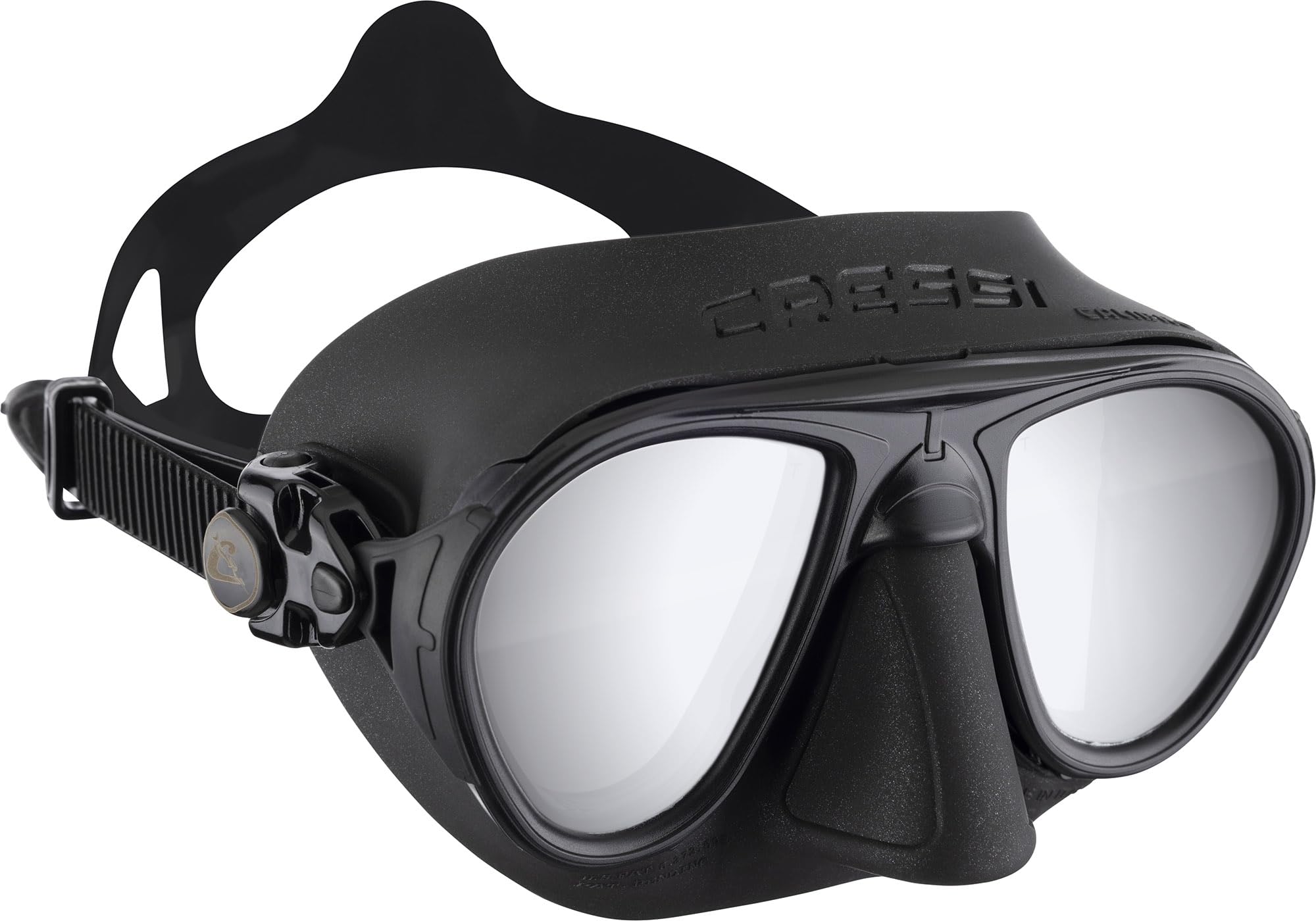 Cressi Calibro Diving Mask - Black/HD Lens, Uni