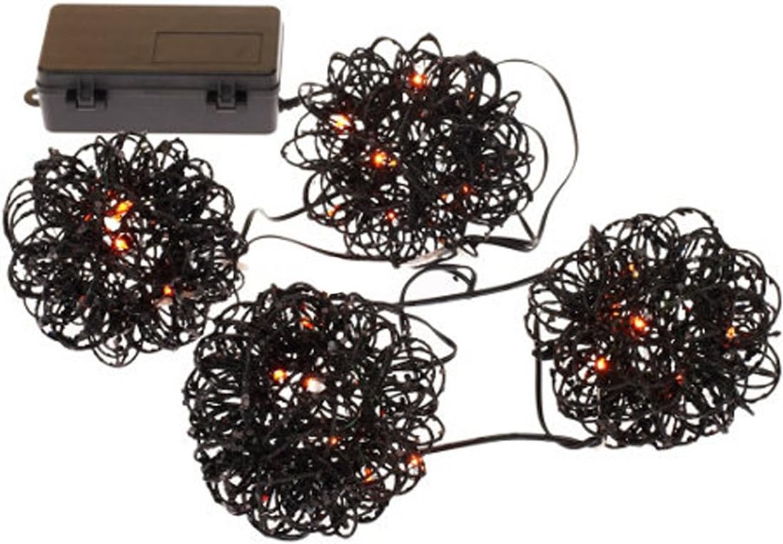 Bethlehem Lights 6 Sparkle Sphere Light Strand Battery Operated