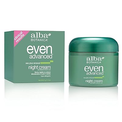 Alba Botanica Natural Even Advanced Sea Plus Renewal Night Cream 2 fl oz