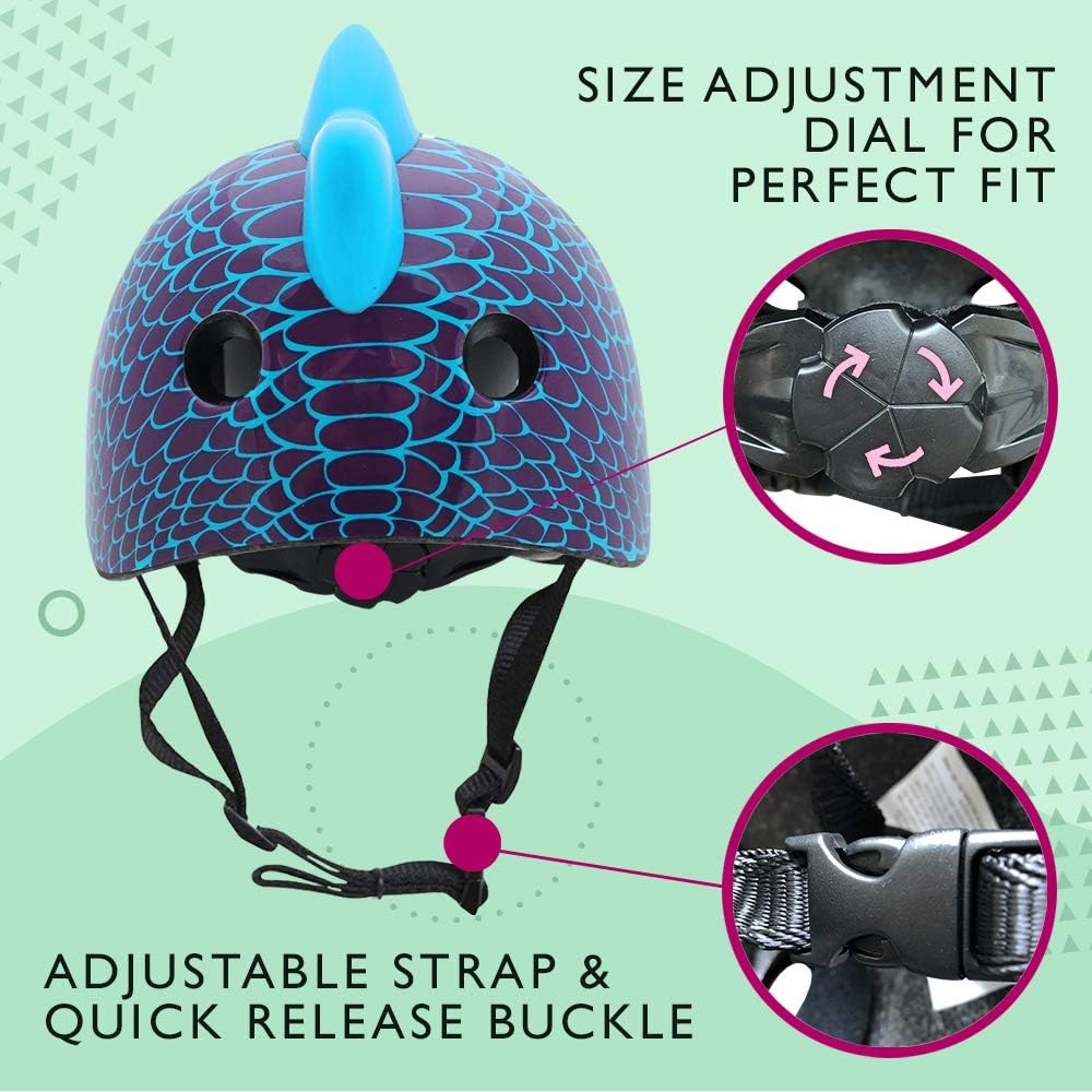 halfords dinosaur helmet