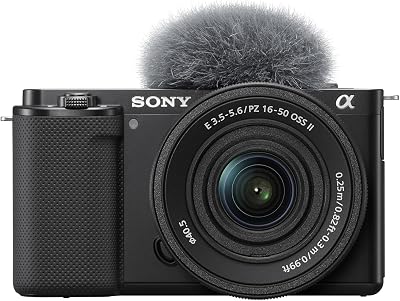 Sony ZV-E10K Mirrorless Vlog Camera 16-50mm II Lens APS-C 4K Real-Time Eye AF