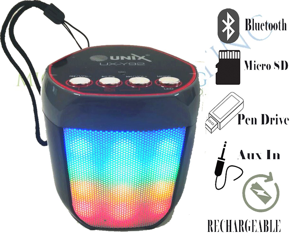 unix bluetooth speaker
